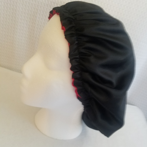 Satin reversabel bonnet - Picture 4 of 6